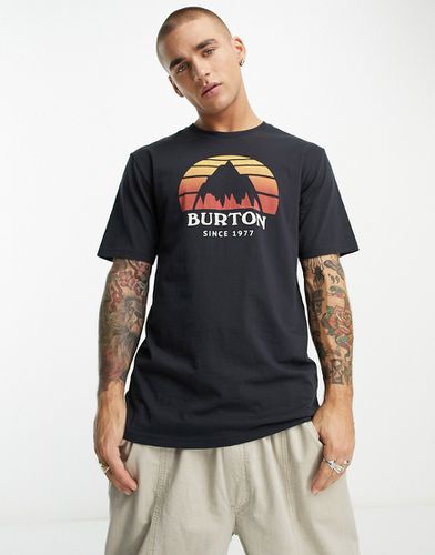 Burton - Snow Underhill - T-shirt nera a maniche corte - Burton Snowboards - Modalova