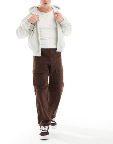 Pantaloni in tela beige scuro con tasche - Gramicci - Modalova