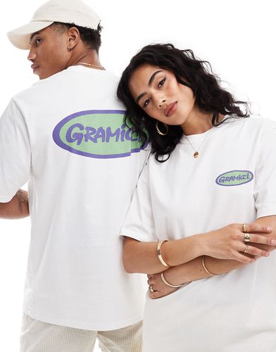 T-shirt unisex in cotone con grafica sul davanti - Gramicci - Modalova