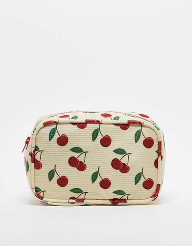 Trousse con stampa di ciliegie - Daisy Street - Modalova