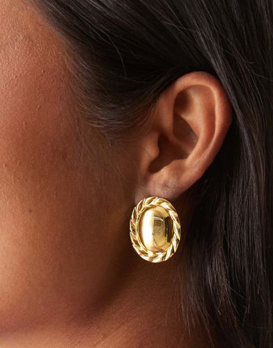 Boucles d'oreilles torsadées vintage - Designb London - Modalova