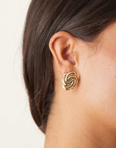 Boucles d'oreilles torsadées vintage - Designb London - Modalova