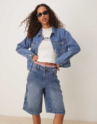 Bermuda style charpentier en jean - brut décoloré - Dickies - Modalova