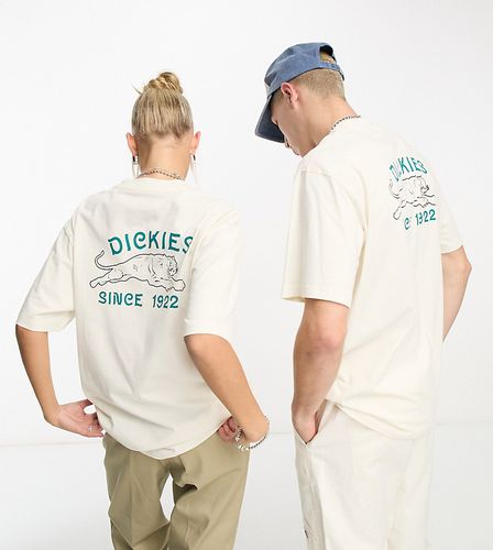 Cave Junction - T-shirt unisex sporco con stampa di pantera - In esclusiva per ASOS - Dickies - Modalova