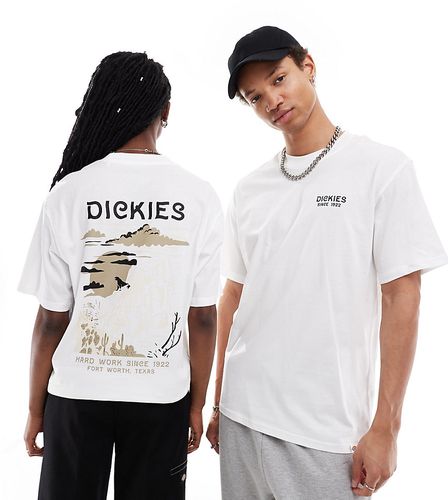 Eagle Point - T-shirt a maniche corte bianca con stampa sul retro - In esclusiva per ASOS - Dickies - Modalova