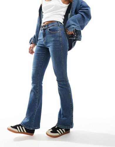 Lexy - Jeans bootcut slim a vita medio alta lavaggio medio cape effetto usato - Dr Denim - Modalova