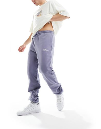 Madden - Joggers dritti pesanti vestibilità standard blu lavanda - Dr Denim - Modalova