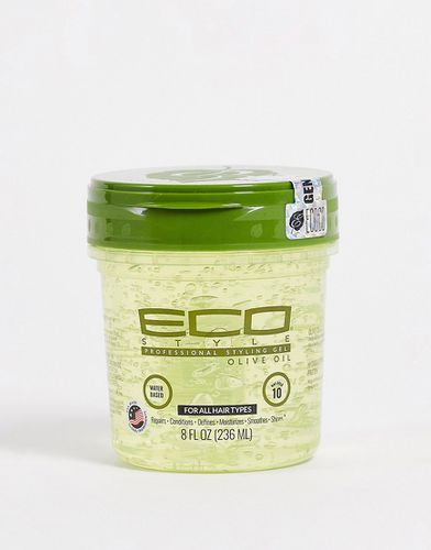 Gel per capelli all'olio d'oliva verde da 236 ml - Eco Style - Modalova