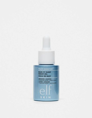 Youth Boosting Blue-ty Sleep Night Oil - Olio viso da notte - e.l.f. - Modalova