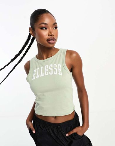 Fliss - Crop top con logo stile college - ellesse - Modalova