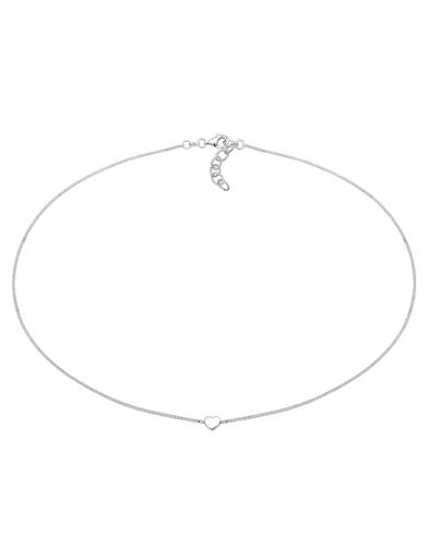 Ladies - Collarino sottile in sterling 925 con pendente a forma di cuore - Elli - Modalova