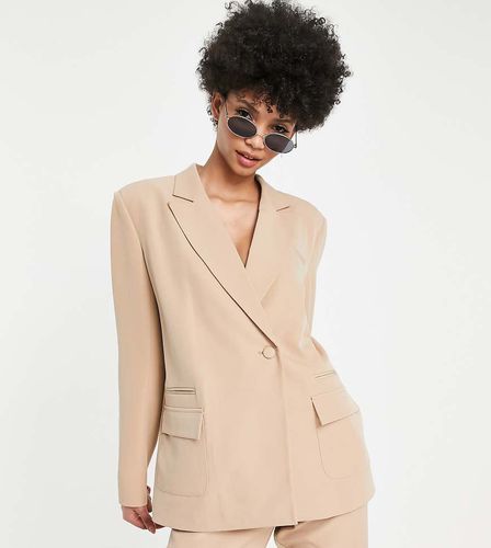 Esclusiva - Blazer oversize beige in coordinato - 4th & Reckless Tall - Modalova