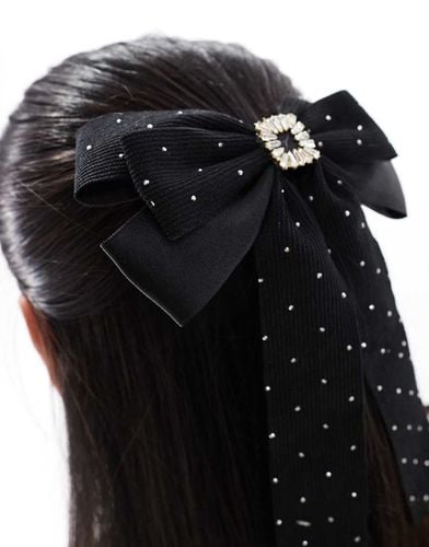 Esclusiva X ASOS - Fiocco per capelli con strass - Easilocks - Modalova