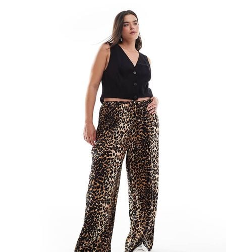 Esmée Curve - Pantaloni da mare con stampa leopardata - Esmee Curve - Modalova