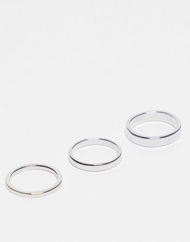 Confezione da 3 anelli - FADED FUTURE - Modalova