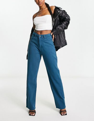 Jeans a fondo ampio e vita bassa anni '90 - FAE - Modalova