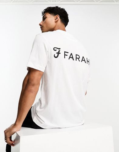 Trafford - T-shirt bianca - Farah - Modalova