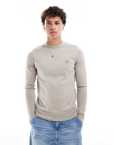 Maglione beige classico - Fred Perry - Modalova