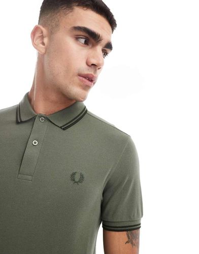 Polo con doppia riga a contrasto sui bordi - Fred Perry - Modalova