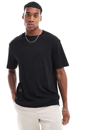 French Connection - T-shirt oversize nera - French Connection Mens - Modalova