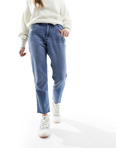 Curve Love - Jeans mom a vita alta medio - Hollister - Modalova