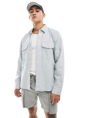 Camicia giacca a righe - Hollister - Modalova