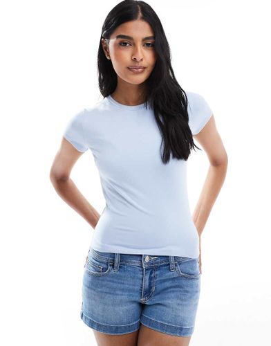 T-shirt sans coutures à manches courtes - pastel - Hollister - Modalova