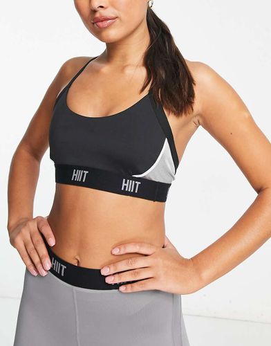 Reggiseno con fascia con logo - HIIT - Modalova