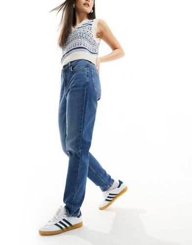 HUGO Blue - Mom jeans blu medio - Hugo Blue - Modalova