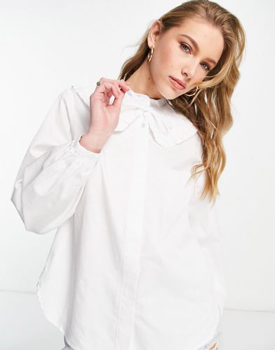 Vex - Blusa bianca con colletto - In Wear - Modalova