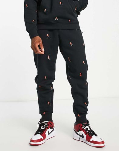 Essential - Joggers unisex neri con logo ripetuto - Jordan - Modalova