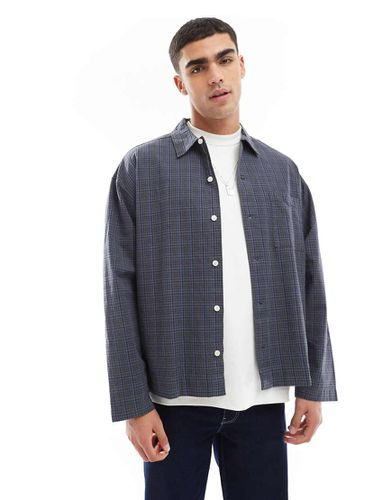 Camicia squadrata a quadri - Jack & Jones - Modalova