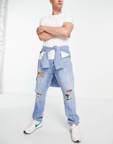 Chris - Jeans ampi con strappi sulle ginocchia medio - Jack & Jones - Modalova