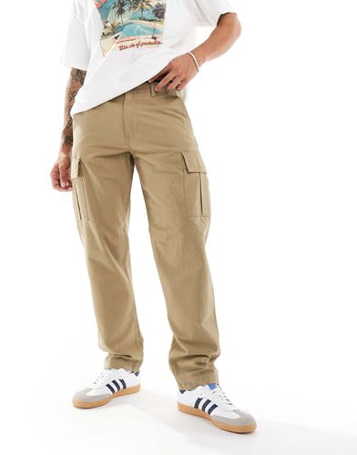 Pantaloni cargo ampi beige - Jack & Jones - Modalova