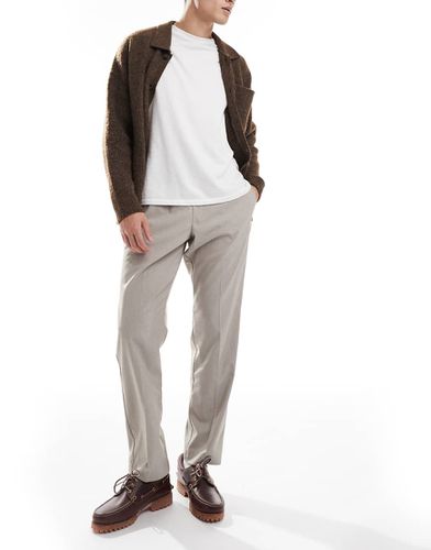 Pantaloni eleganti beige affusolati con coulisse - Jack & Jones - Modalova