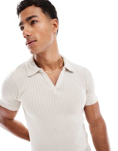 Polo moulant - Beige - Jack & Jones - Modalova