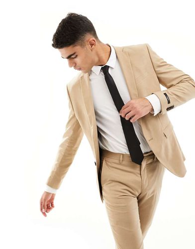 Premium - Giacca da abito slim beige - Jack & Jones - Modalova