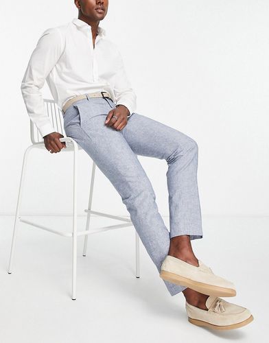 Premium - Pantaloni da abito slim in misto lino - Jack & Jones - Modalova