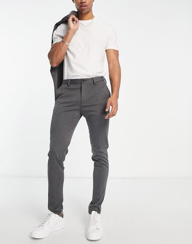 Premium - Pantaloni da abito slim in jersey grigi - Jack & Jones - Modalova