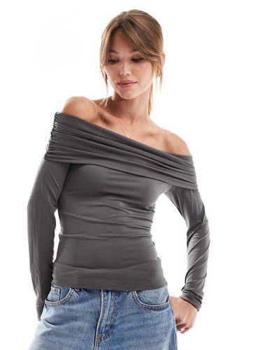 Top a maniche lunghe aderente con spalle scoperte - JJXX - Modalova