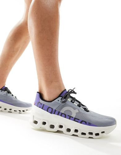 ON - Cloudmonster - Sneakers da corsa color mirtillo nebbia - On Running - Modalova