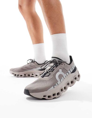 ON - Cloudmonster - Sneakers da corsa grigie - On Running - Modalova