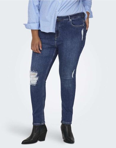 Jean skinny - denim moyen - Only Curve - Modalova