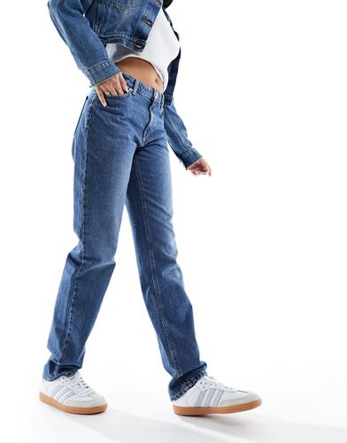 Jaci - Jeans dritti a vita medio alta lavaggio medio - ONLY - Modalova