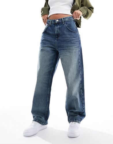 Kayla - Jeans affusolati ampi a vita alta lavaggio candeggiato - ONLY - Modalova