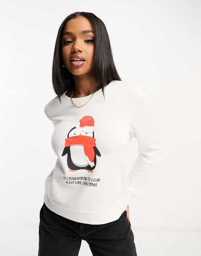 Maglione natalizio con pinguino - ONLY - Modalova