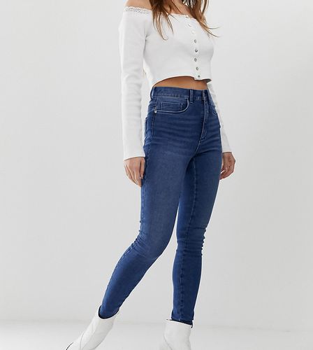 Jeans skinny a vita alta scuro - Only Petite - Modalova