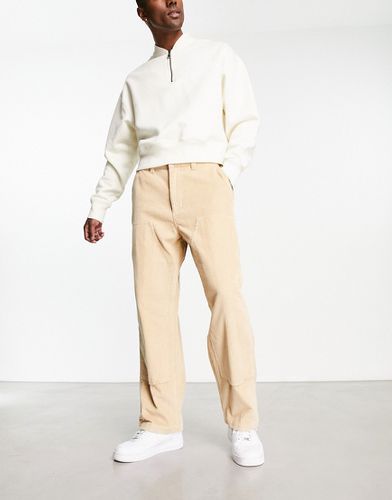 Big Timer - Pantaloni beige in velluto a coste - Obey - Modalova