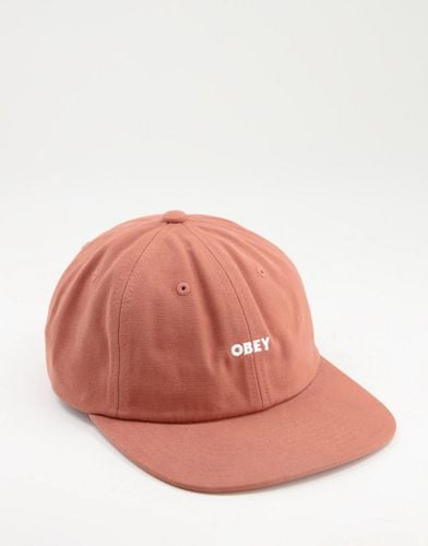 Obey - Cappellino arancione slavato - Obey - Modalova