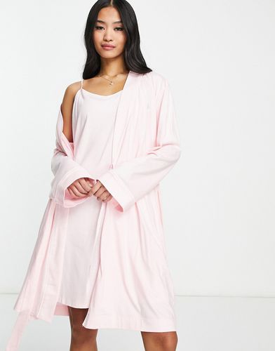 Completo con vestaglia stile kimono e camicia da notte - LAUREN by RALPH LAUREN - Modalova